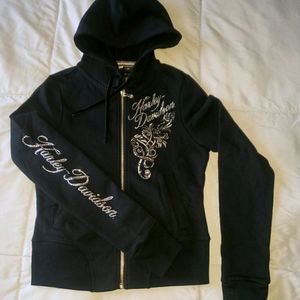 Harley-Davidson Lace Up Hoodie